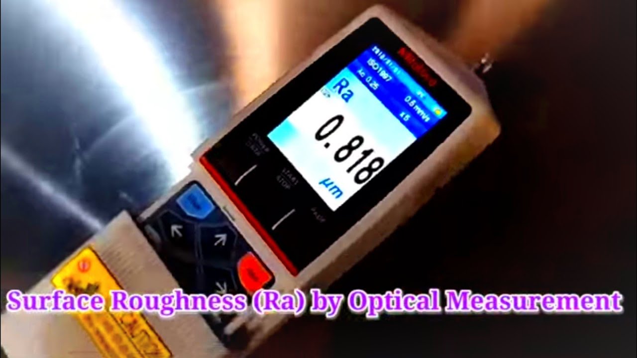 Surface Roughness (Ra) by Optical Measurement - YouTube