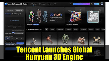 Tencent Launches Global Hunyuan 3D Engine | Next-Gen AI for 3D Creators
