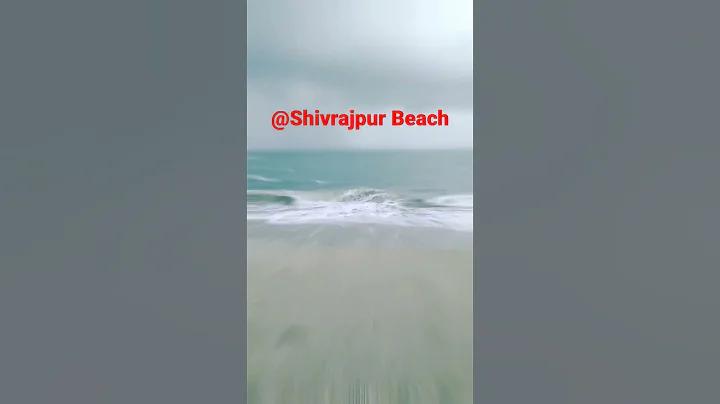 #short | shivaraj pur beach | gujrat | Blue beach ...
