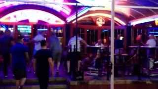 Kick off in lennon's bar magaluf