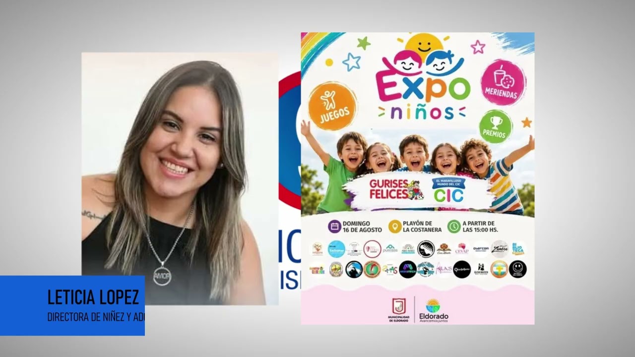 El fin de semana se desarrollara la Expo Niños