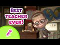 🎤 TaDaBoom English 🌟👩🏼‍🏫Best teacher ever!👩🏼‍🏫🌟 Karaoke for kids 🎬 Masha and the Bear songs