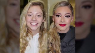 Behind The Scenes Olympic Figure Skater Gracie Gold & Red Bull Photoshoot  | Makeup by Jadeywadey180