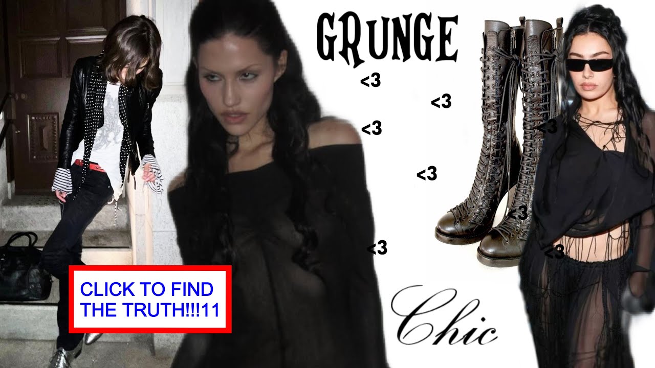 what is grunge chic...