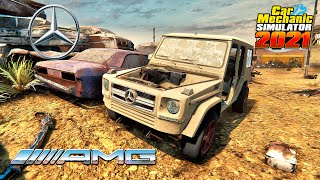 Mercedes-Benz G65 AMG restoration - Car Mechanic Simulator 2021 screenshot 1