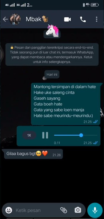 Lagu'Mantong tersimpan di dalam hate' viral tik tok