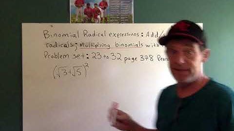 Multiplying binomial expressions with radicals