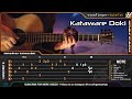 Kimi no Na wa (Your name) - Kataware Doki - RADWIMPS - Fingerstyle Guitar Cover | TAB Tutorial