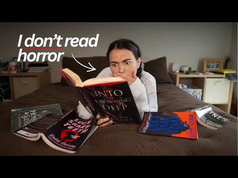 Reading Horror Books But They Progressively Get Scarier...