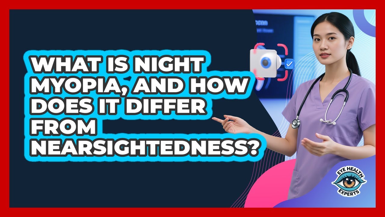 What Is Night Myopia, And How Does It Differ From Nearsightedness? - Eye Health Experts