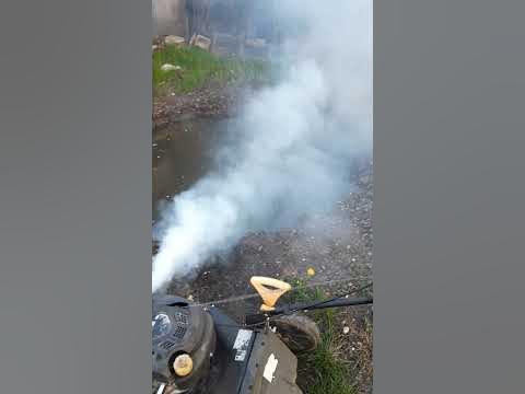 Hard smoking engine - what could be wrong? - YouTube