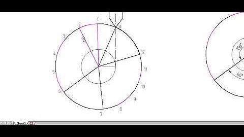 CAM PROFILE WITH KNIFE EDGE FOLLOWER WITH OFFSET