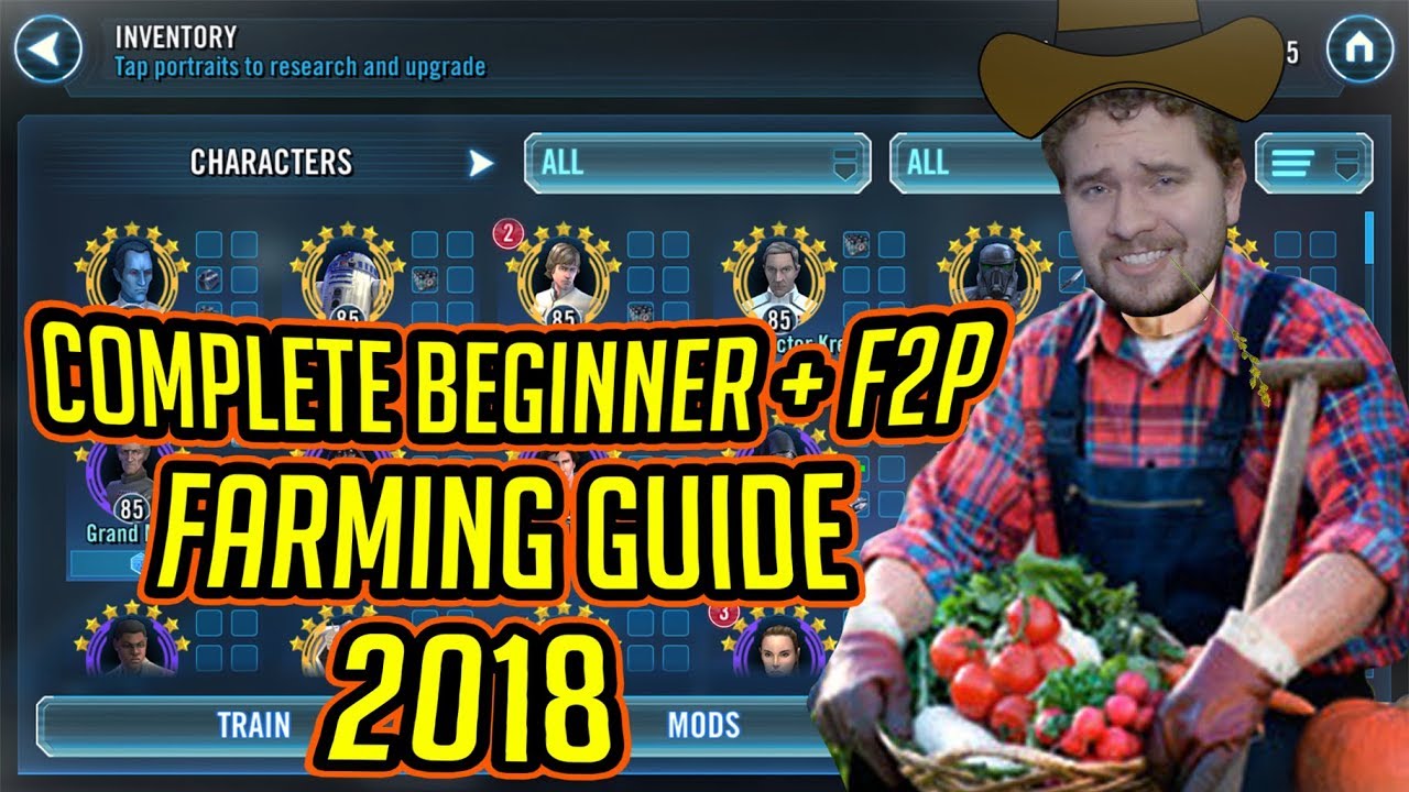 grievous lady piano Complete Beginner + F2P Character Farming Guide for 2018! | Star Wars: Galaxy of Heroes