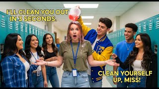 BULLY Pours Milkshake On The WRONG TEACHER — She’s A NAVY SEAL