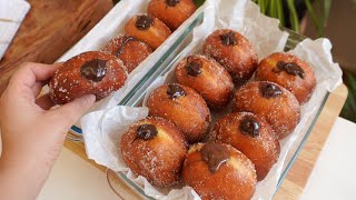 Easy Fluffy Donuts with a secret ingredient| soft for days| Bake With Me🥰 screenshot 2