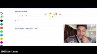 Video Notes: One-step equations
