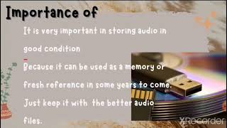 Audio information and Media AM
