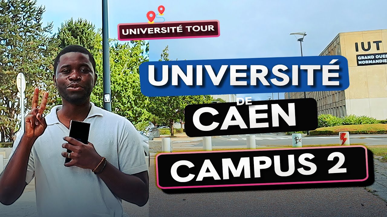 Université Tour  - Visite guidée Université Caen - Campus 2 