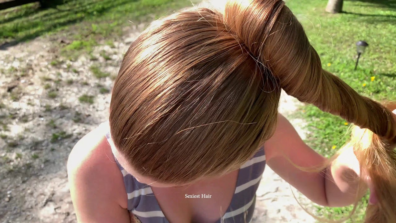 Long Hair Rapunzel Amber Old Town Road Mini Video