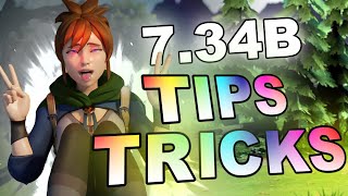 7.34b Dota 2 TIPS, TRICKS and BUGS!