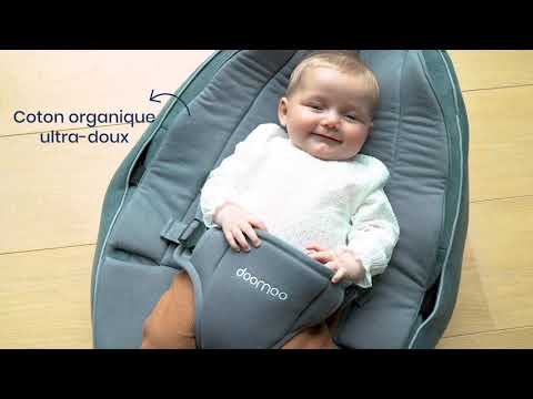 DOOMOO - TRANSAT BEBE SEAT'N SWING GRIS - Bio Pour Bébés