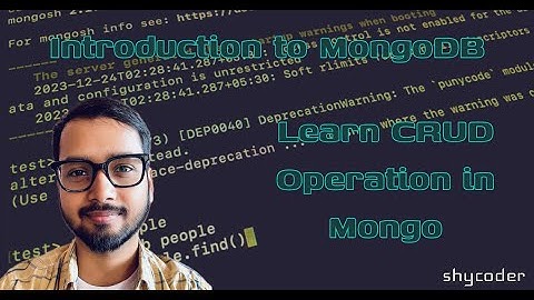 Introduction to Mongo