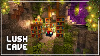 I Built a Lush Cave Enchanting Room in Minecraft Survival 1.19 | Chill Building Ep 3 by MrMattRanger 4,751 views 1 year ago 16 minutes