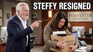 Steffy resigned as CEO after Eric said 7 HURTING WORDS The Bold and the Beautiful Spoilers