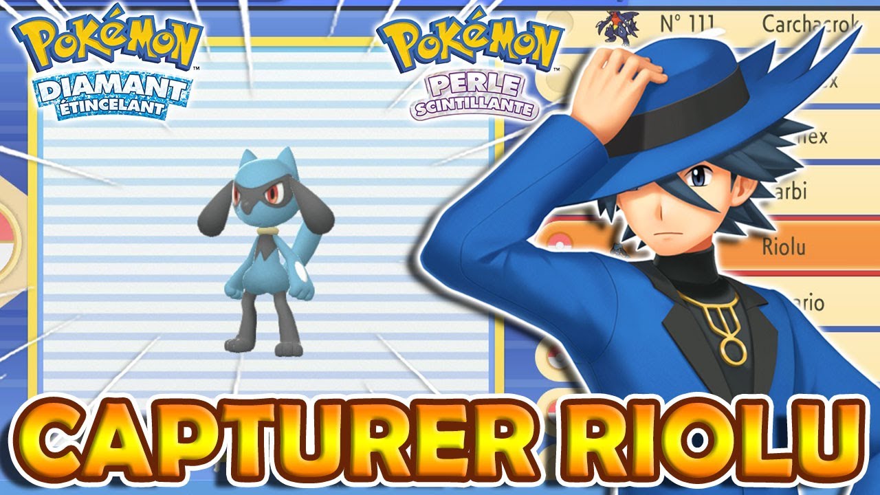 Obtenir RIOLU et le Faire Évoluer en LUCARIO | Pokémon Diamant