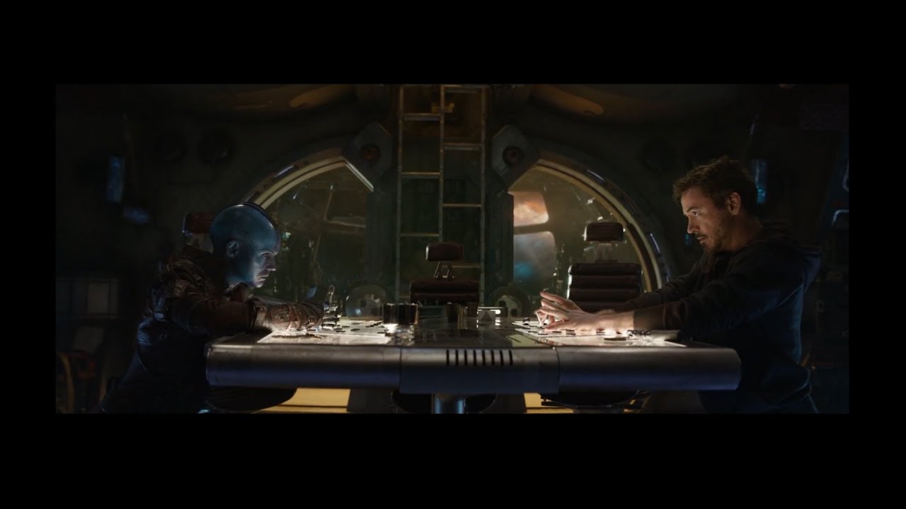 Tony and Nebula stuck in a ship | Avengers: Endgame (2019) HD