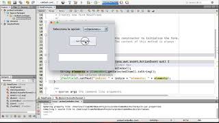 Learn jComboBox and NetBeans
