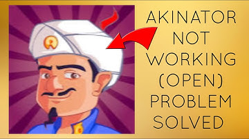 How To Solve Akinator App Not Working/Not Open Problem|| Rsha26 Solutions