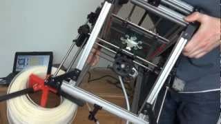 3D-Printing Upside Down with the Lulzbot AO-101 3D Printer | James Bruton