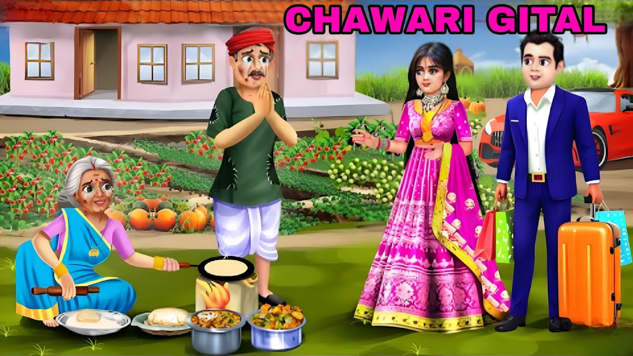 Chawari gital | garo cartoon golpo film moral story|