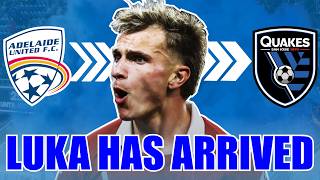 San Jose Earthquakes sign STRIKER Luka Jovanović | Transfer News