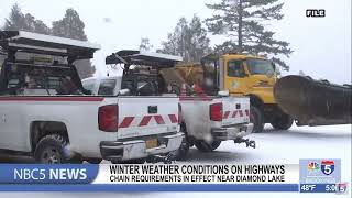 Winter weather on highways, ODOT urging travelers to check conditions