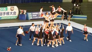 準優勝 帝京大学 BUFFALOS　JAPAN CUP 2015