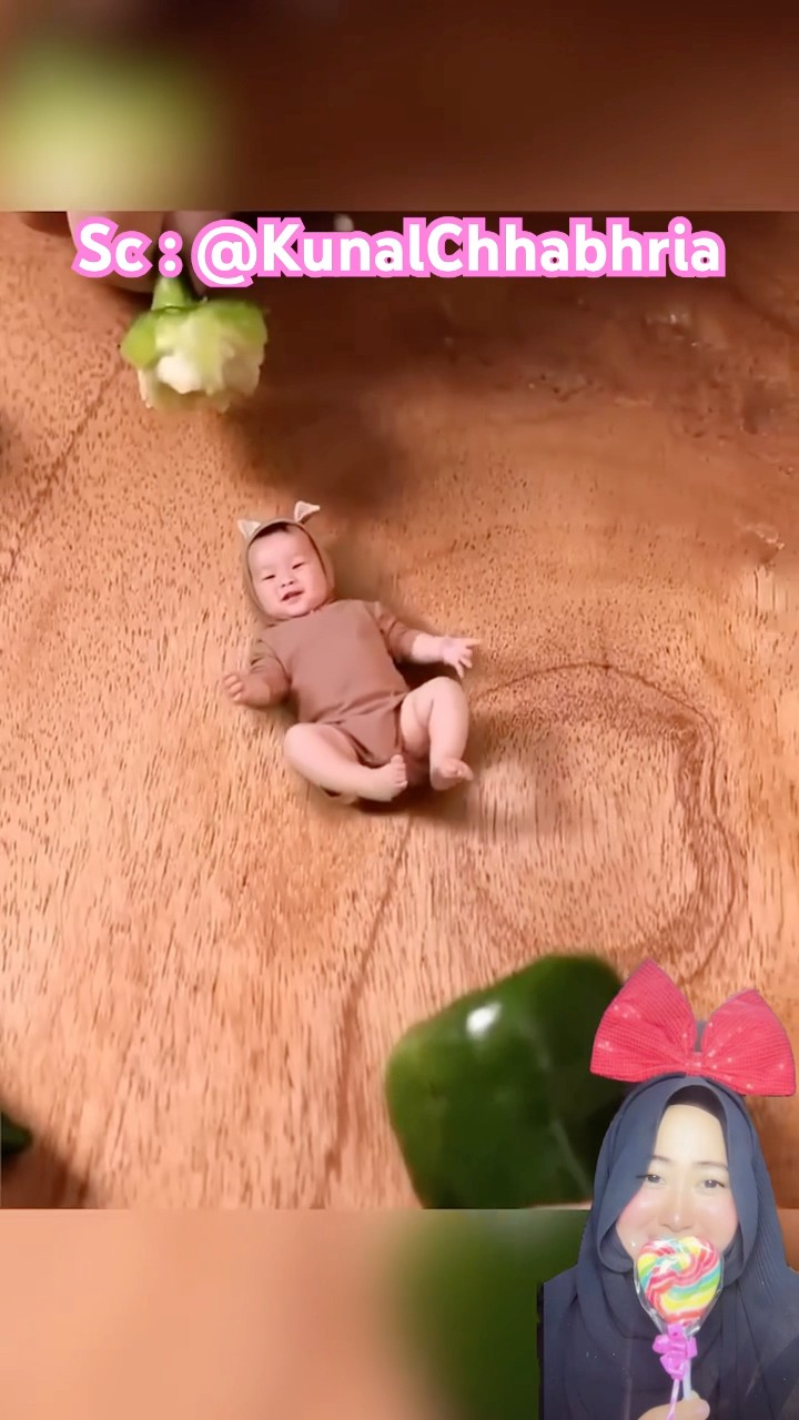 WAHHH SEMUA DI BUKA ADA BAYI LUCU ⁉️? @KunalChhabhria #shorts #funny #dubbing