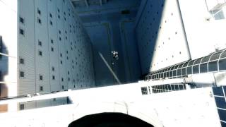 Kicking a Cop Off of a 15 Story Building - Mirror's Edge