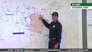 Coffee Pot Fire Operational Update 9/2/2024