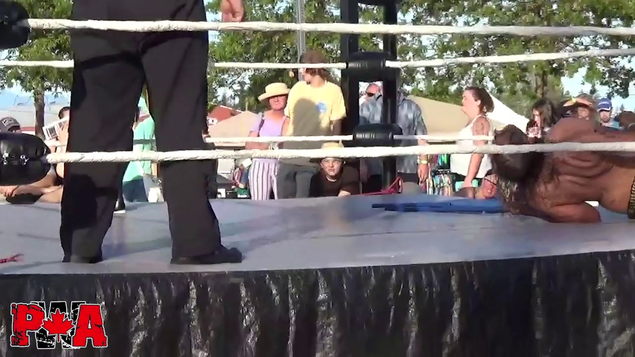 PWA Wrestling: Hardcore Hick vs  Lak Siddartha - VIEX 2015