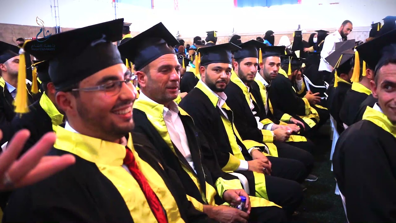 برومو حفل تخرج الدفعة الثالثة من طلاب جامعة الشام  2020-2021