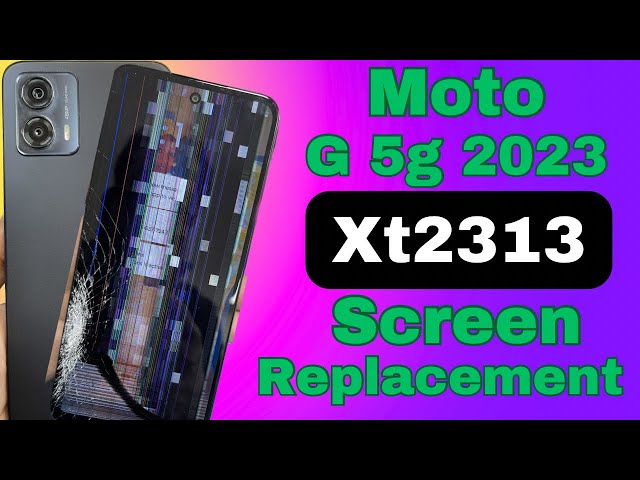 Display + Digitalizzatore + Cornice Per Motorola Moto G 5G 2023 - Foto 4