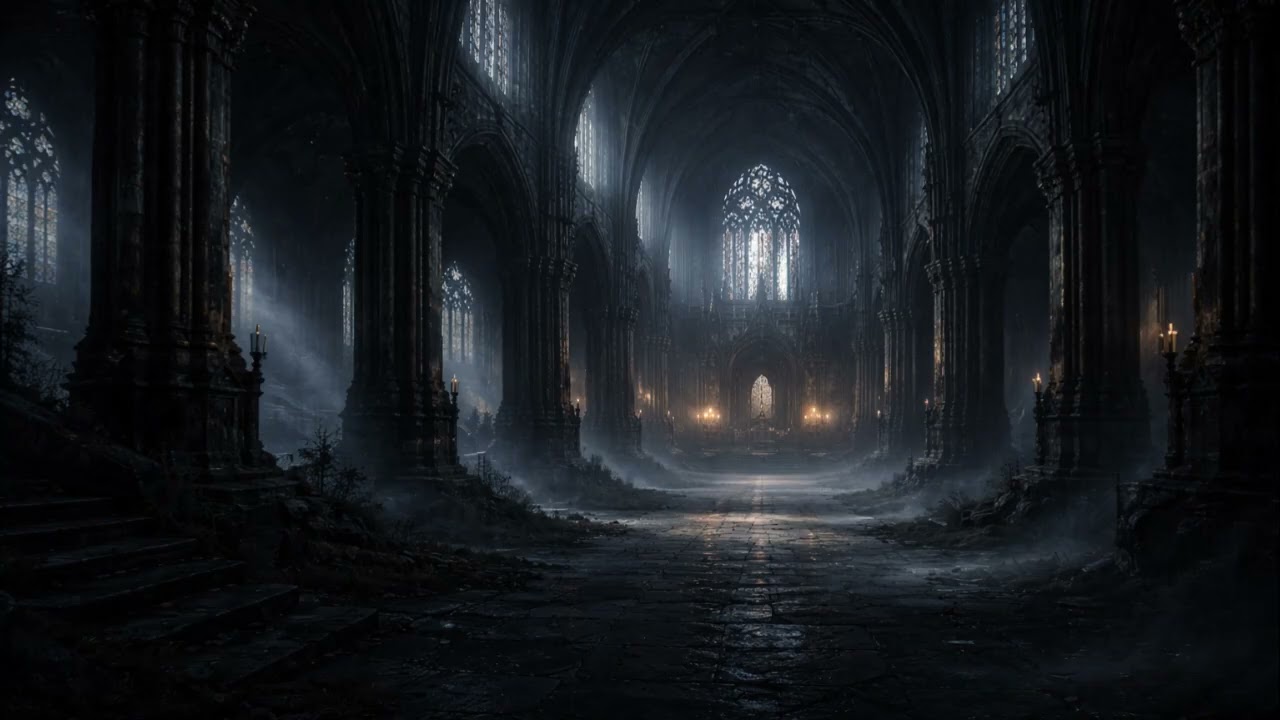 Gothic Organ Symphonic Metal 🌒 Deep Focus Music for Study & Work