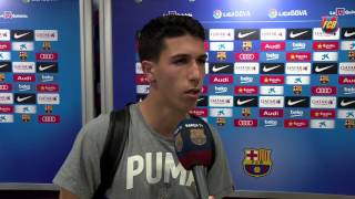 Celebrity Sandro, Aitor and Masip reaction to win over Villanovense Profile
