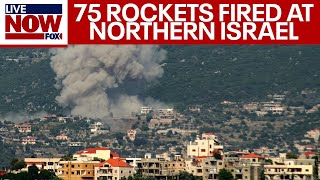 BREAKING: Hezbollah fires barrage of rockets at Israel from Lebanon after strike | LiveNOW from FOX