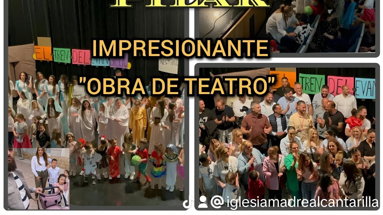 CULTO COMPLETO( infanta Elena )iglesia madre alcantarilla(obra de teatro hermana pilar)IMPRESIONANTE