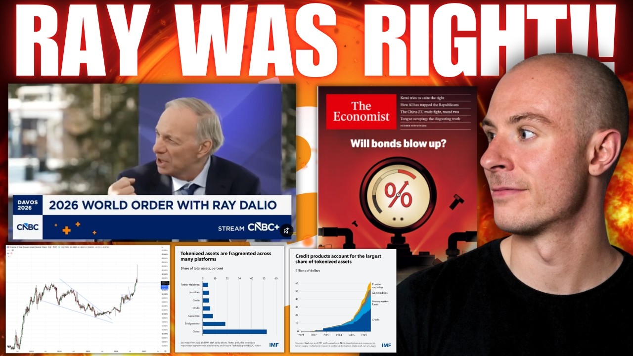 RAY WAS RIGHT! France Bond Market Collapse! Trigger Bailouts? IMF $300 Trillion Can Be Tokenized....