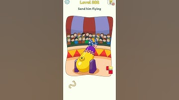 Dop 3 Send him flying👶🏻 Level 302 displace one part #shorts #dop3 #gameplay