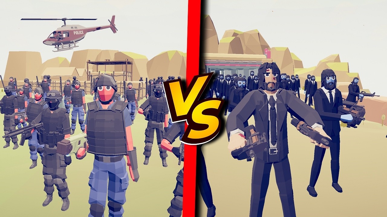 Team John Wick gegen Polizeieinheit | TABS